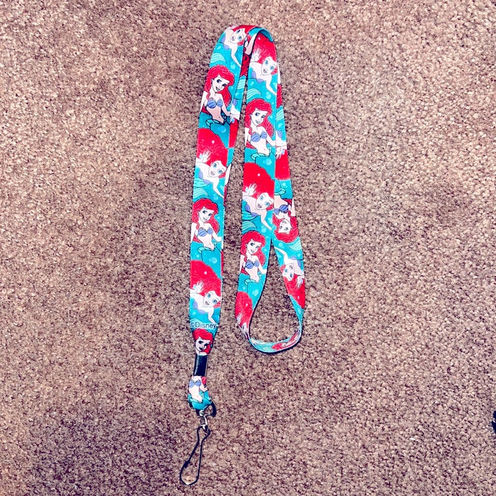 Disney lanyard Ariel lanyard